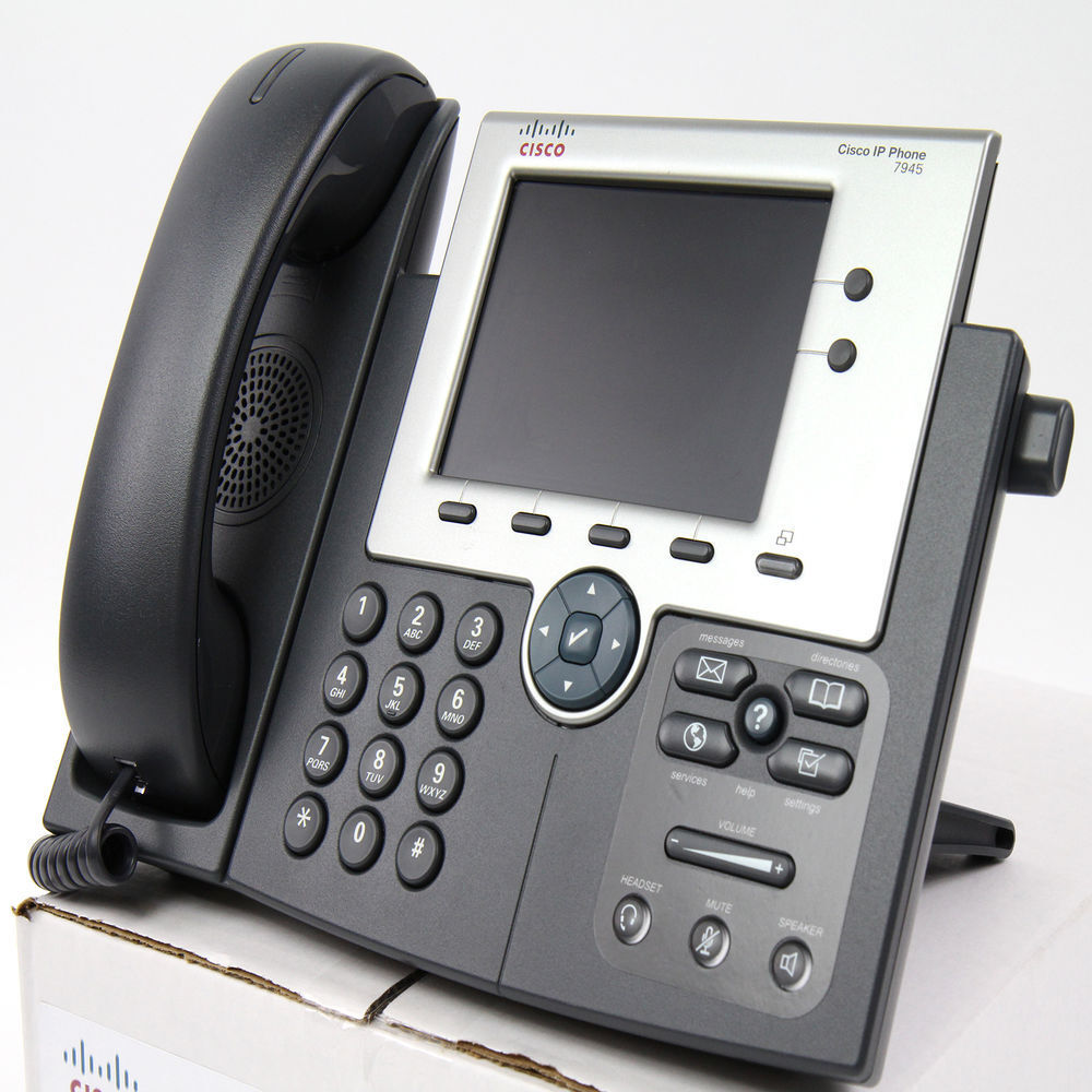 Cisco CP-7945G SCCP VoIP Telephone 7945 Refurbished