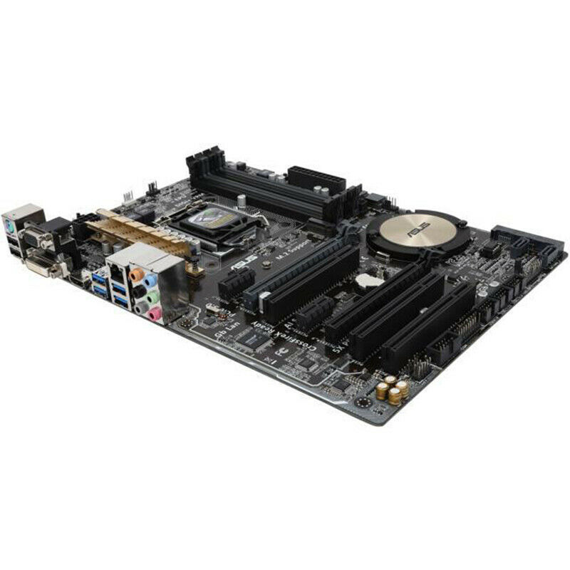 For ASUS Z97-C System Board LGA1150 DDR3 32G HDMI DVI VGA ATX Motherboard Tested
