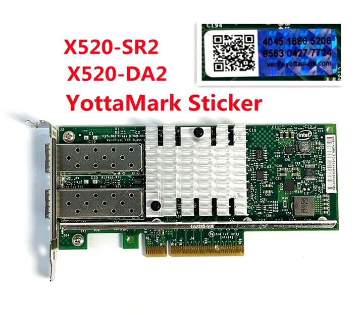 Original Intel X520-SR2 X520-DA2 10Gigabit Dual Port Ethernet Server Adapter