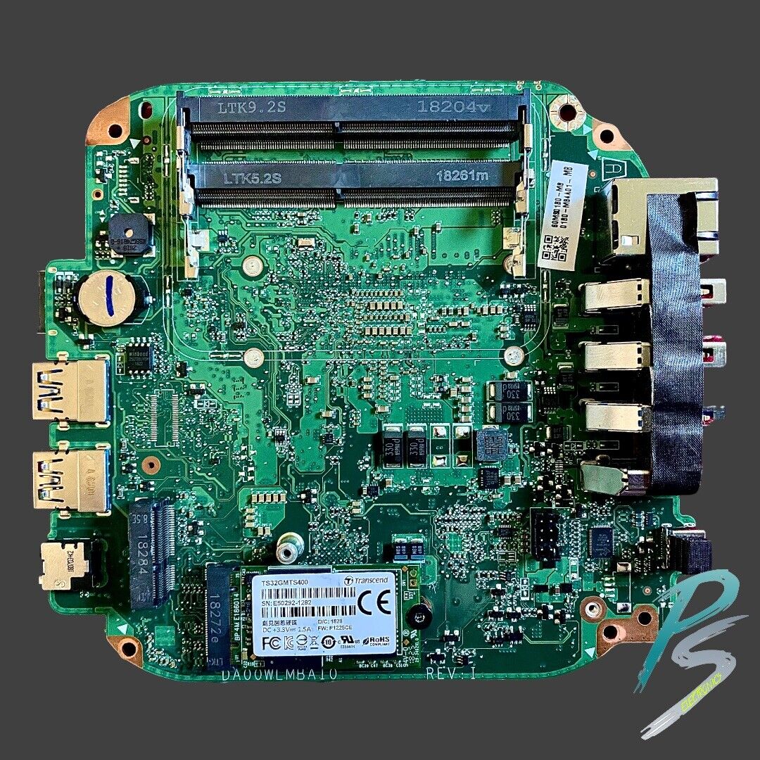 01B0-MB4A01-MB ASUS Intel Celeron 3865U 1.8Ghz Chromebox Motherboard + 32GB SSD
