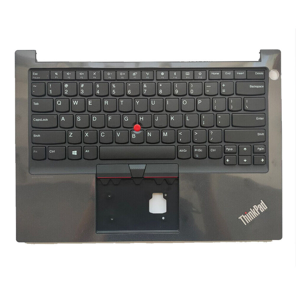 New For Lenovo Thinkpad E14 Palmrest Upper Case US Keyboard Bezel KB 5M10V17005
