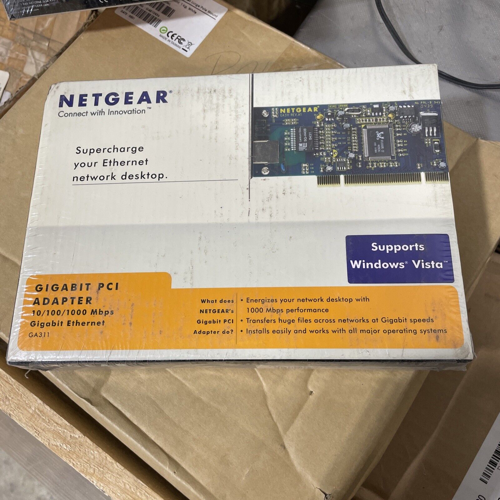 New Netgear - GA311 Gigabit PCI Adapter, Legacy ***FREE SHIPPING***