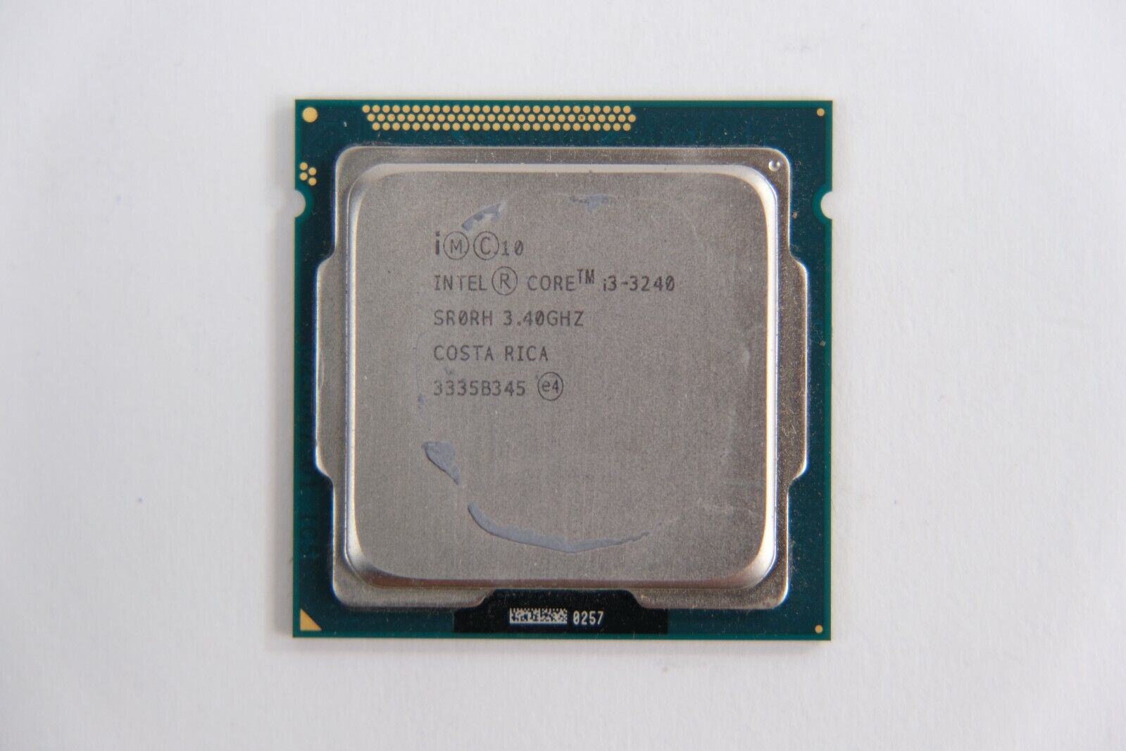3rd Gen. Intel Core i3-3240 Dual Core Ivy Bridge Processor 3.4GHz LGA1155 SR0RH