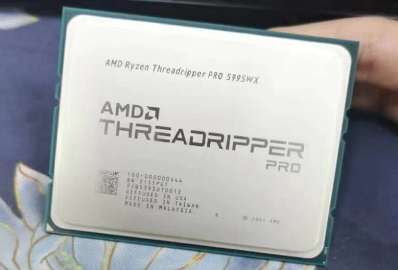 AMD Ryzen Threadripper PRO 5995WX CPU 64 Core Processor Up to 4.5GHz With BOX