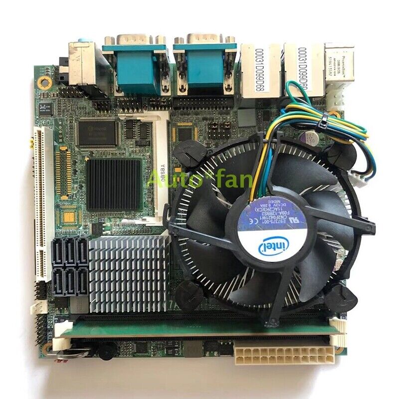 1PCS Used COMMELL LV-67A Industrial Motherboard & CPU Fan Tested