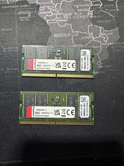 Kingston 64GB Laptop RAM/Memory - 32GB X 2 DDR5