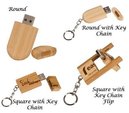 Your choice personalized 8 gb usb flash drive. pick style, wording & font. free