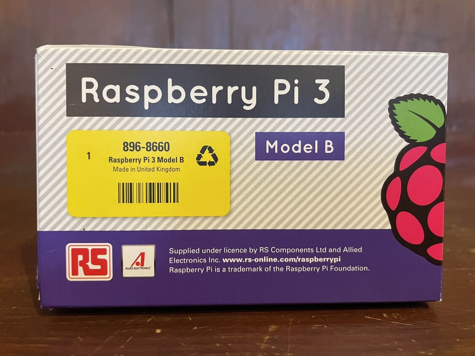 New Raspberry Pi 3 Model B by RS Components