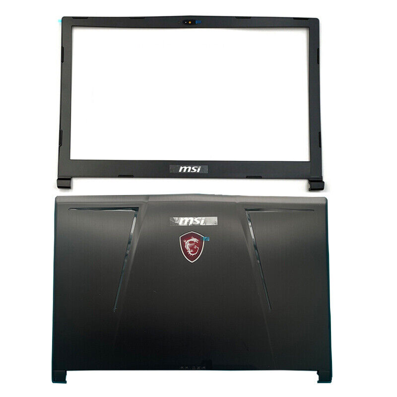 New For MSI GE63 Raider RGB 8RE 8RF 9SG MS-16P5 LCD Back Cover + Bezel +Hinges