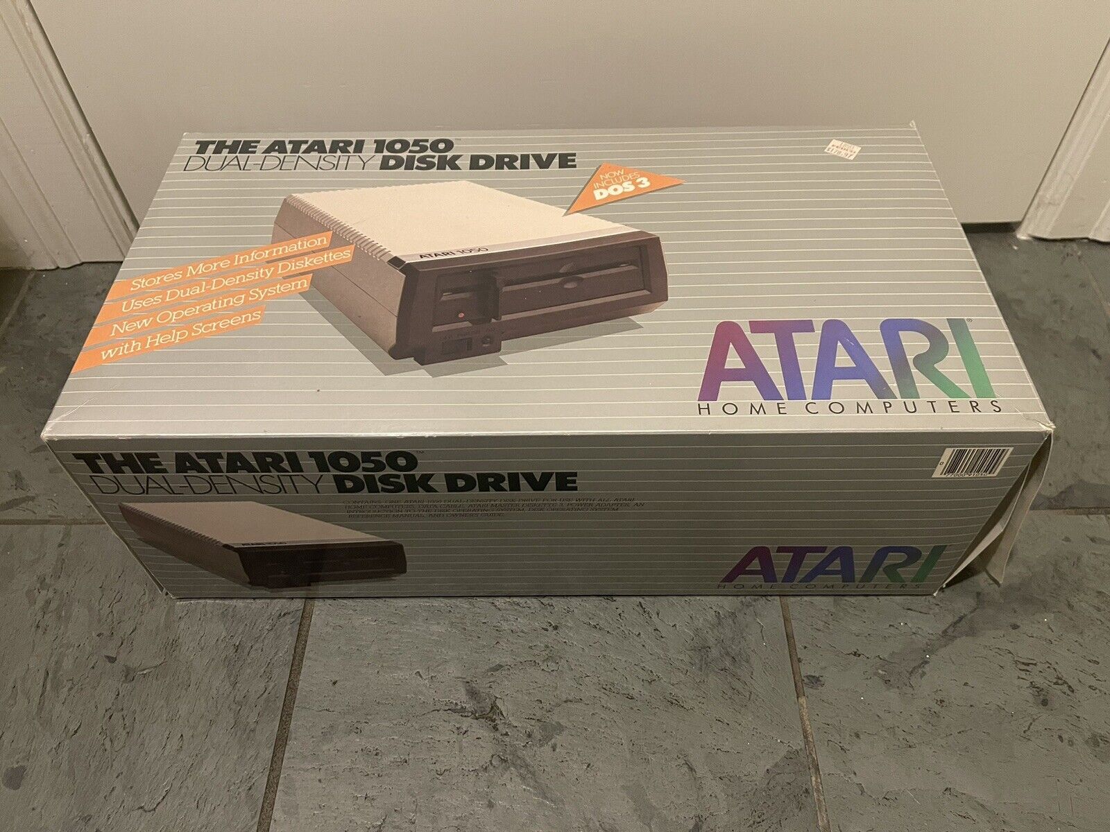 Vintage Atari 1050 Floppy 5.25