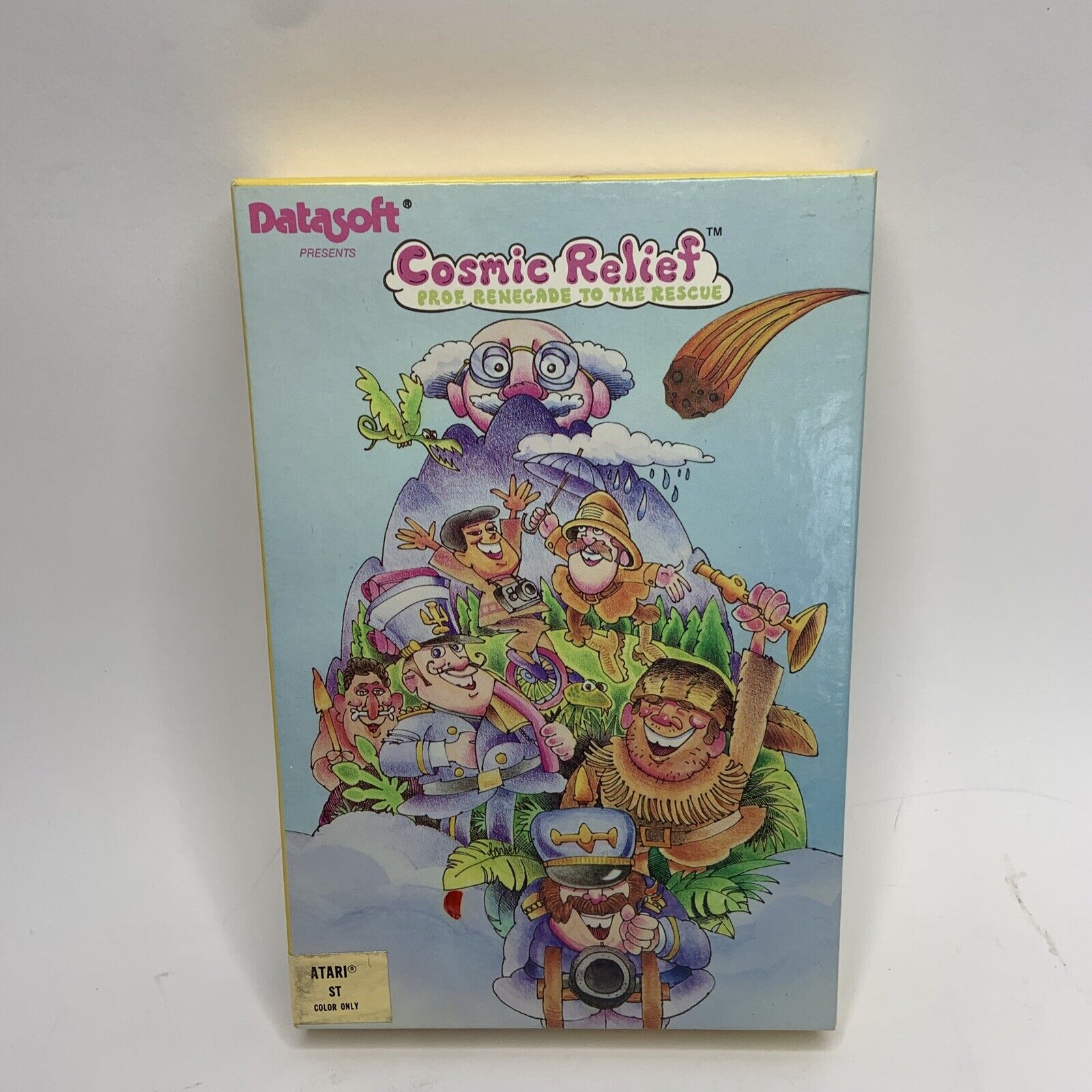 Cosmic Relief by Datasoft Atari ST Computer Software vintage