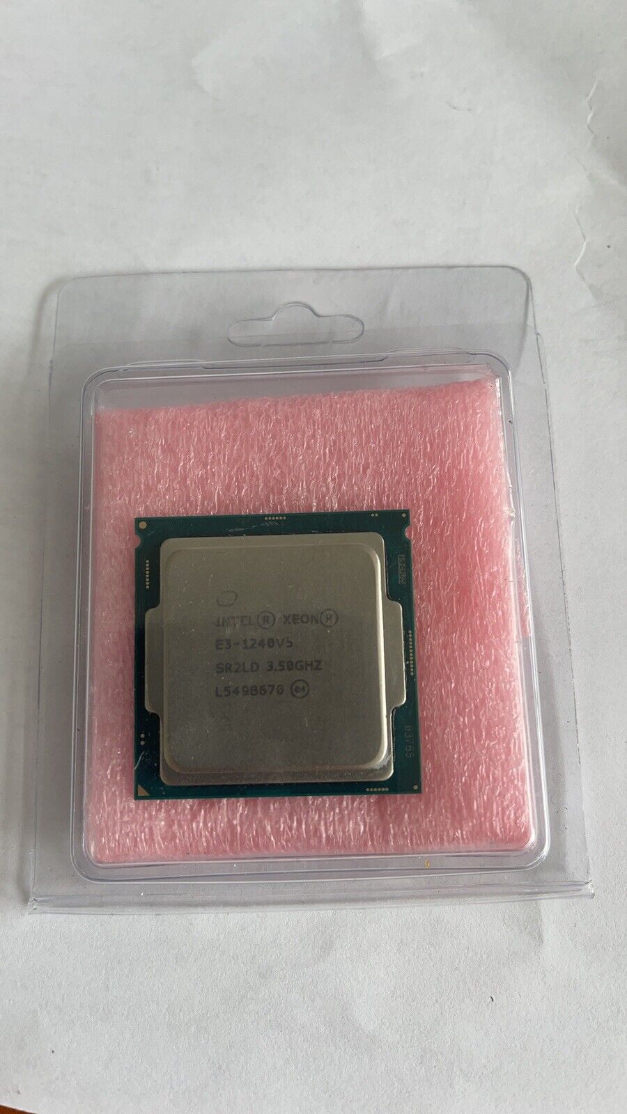 Intel Xeon E3-1240 V5 SR2LD 3.50GHZ CPU Processor（NEW）