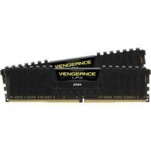 CORSAIR VENGEANCE LPX 16GB (2x8GB) PC4-25600 (DDR4-3200) Memory Kit - Black...
