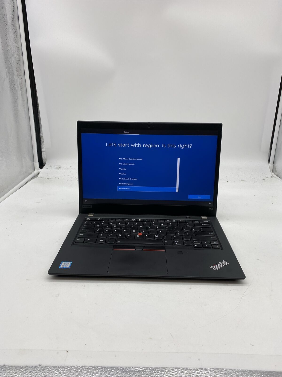 Lenovo ThinkPad T490 Laptop Intel Core i5-8265U 1.6GHz 8GB RAM 256GB SSD W10P