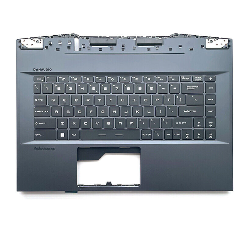 New Palmrest Full Colorful Backlit Keyboard For MSI GP66 GE66 MS-1541 1543 Blue