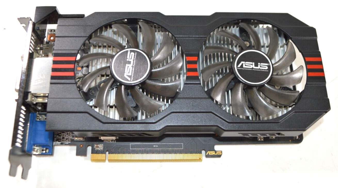 ASUS NVIDIA GeForce GTX 650 Ti (GTX650TI-0-1GD5) 1GB GDDR5 SDRAM PCI Express 3.0