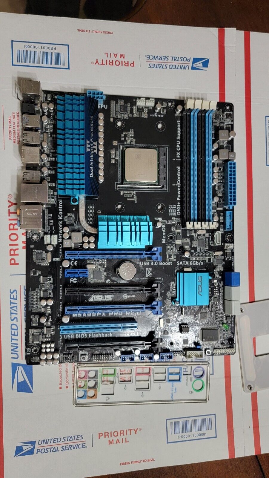 ASUS M5A97 R20, AM3+ Motherboard and AMD 8350fx processor 