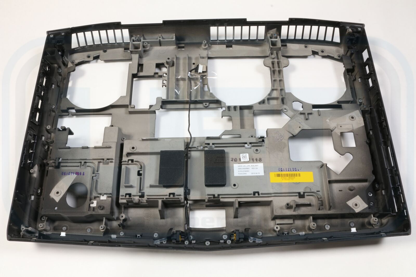 Dell Alienware 18 Laptop Base Bottom Case 1609W Silver Grade B Tested Warranty