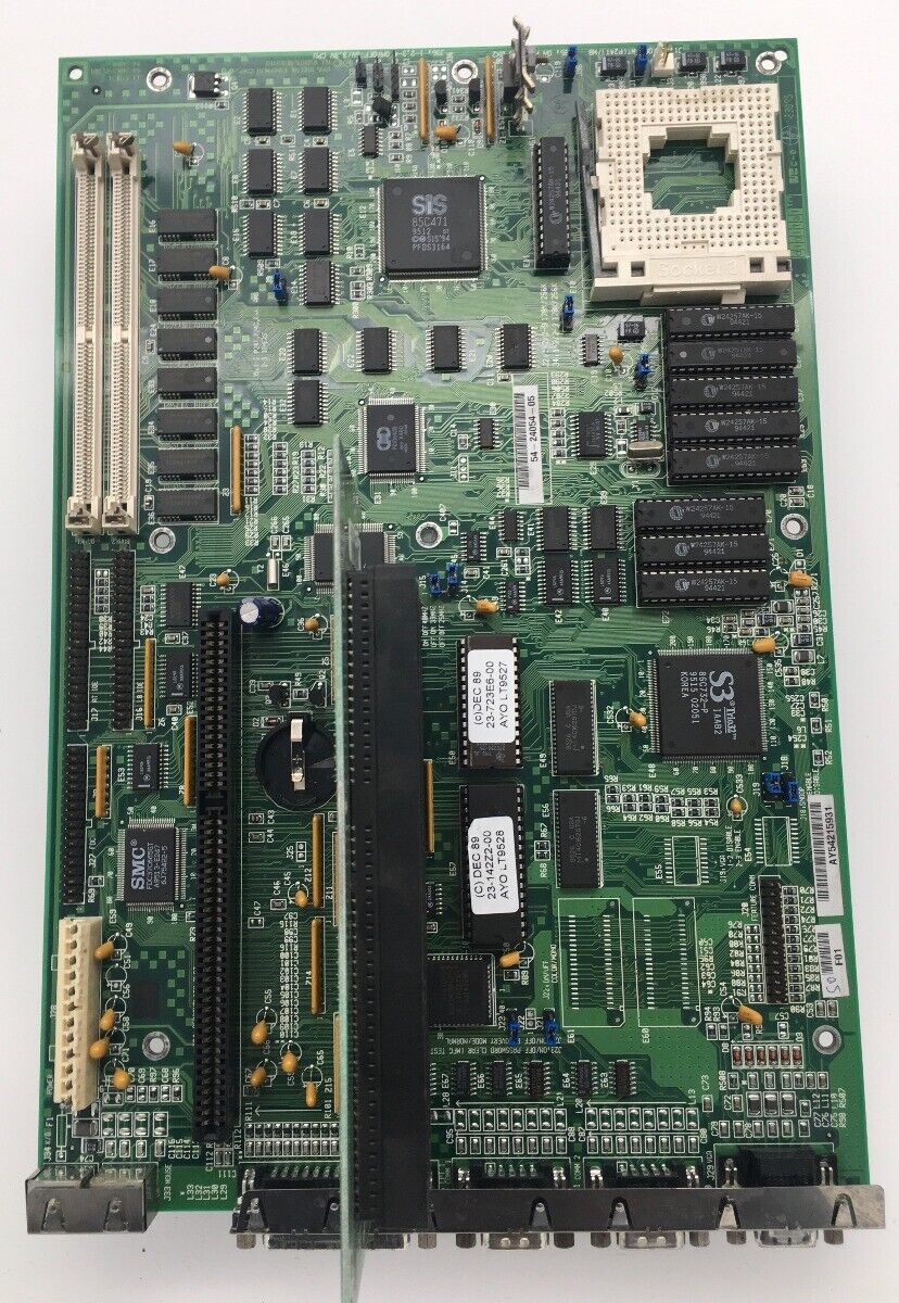 Socket 3 motherboard - Digital Venturis 486 - 50-24053-01 D01 LPX FORM FACTOR...