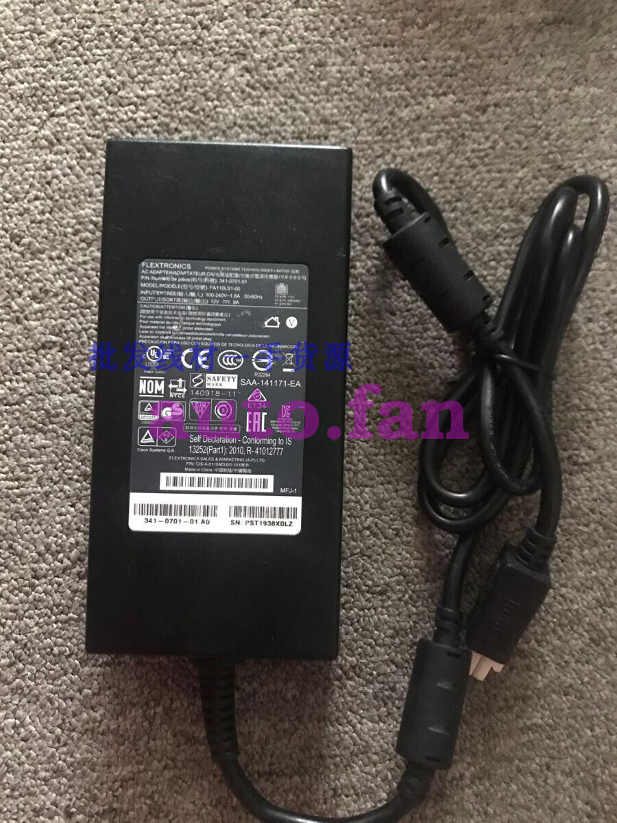 For Used CISCO ISR4321 PWR-4320-AC Power Adapter FA110LS1-00