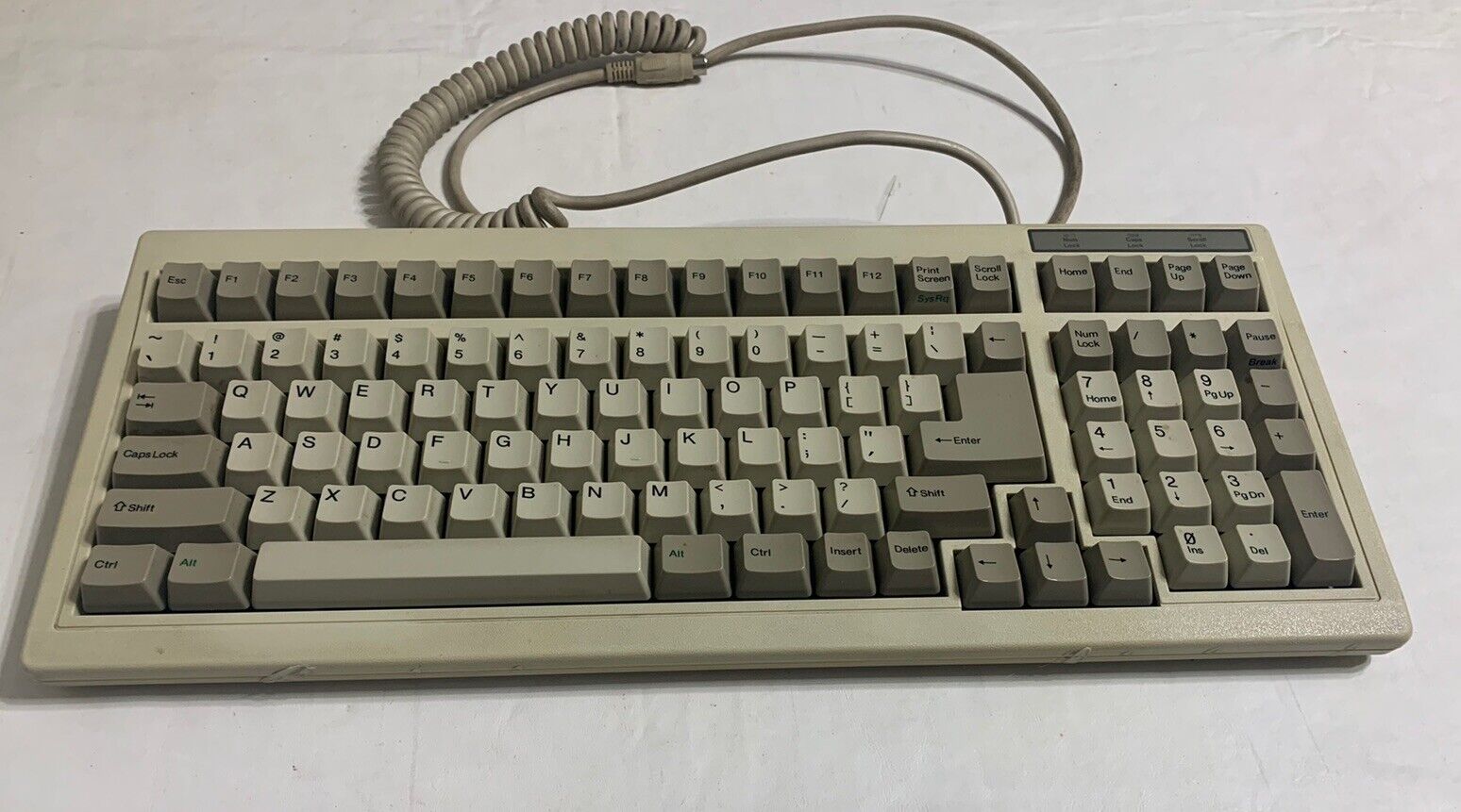 Vintage Nan Tan KB-6251EA Mechanical Keyboard Rare