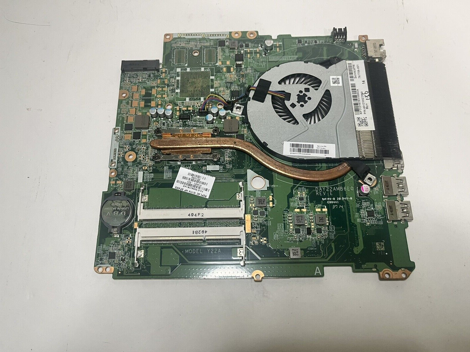 HP 763421-501 Pavillion 17 AMD A4-6210 1.8GHz Laptop Motherboard