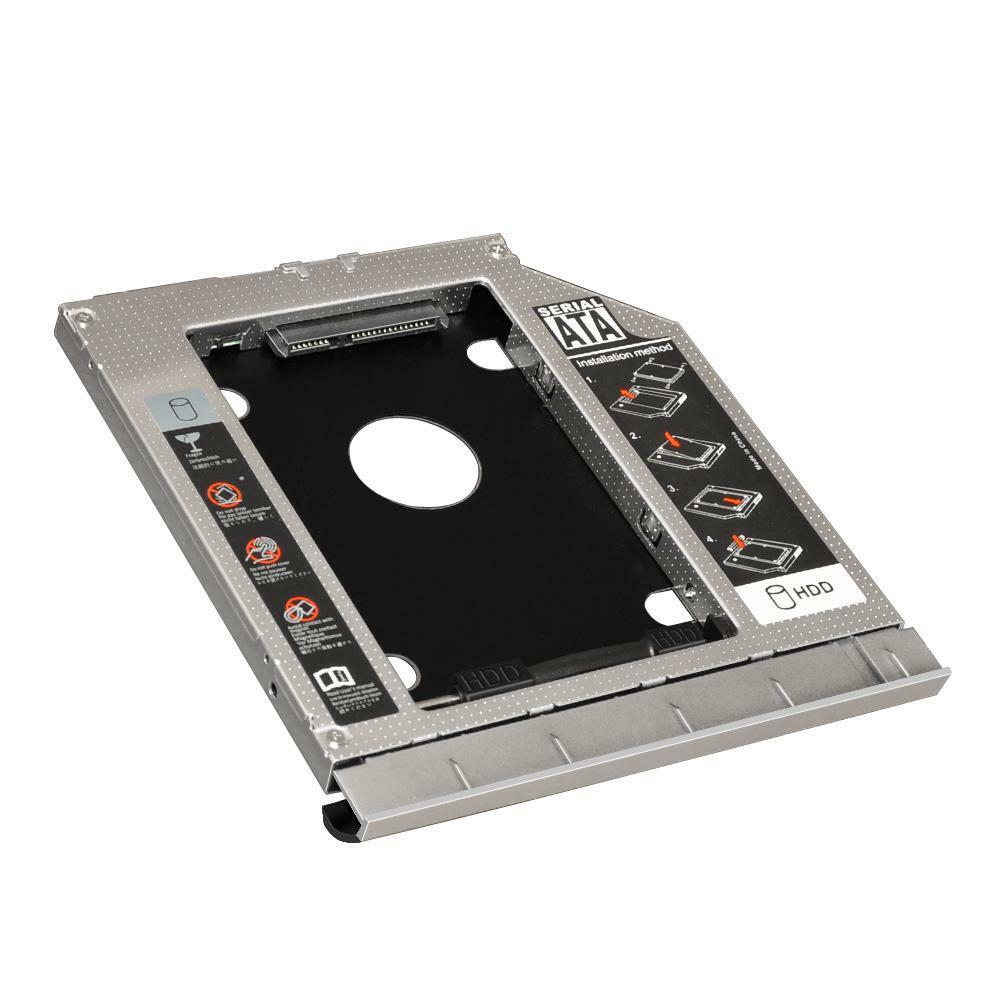 With bezel 2nd HDD SSD hard drive Caddy For HP Probook 450 G1