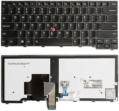 Lenovo T550 Replacement Keyboard for ThinkPad L540 - Black