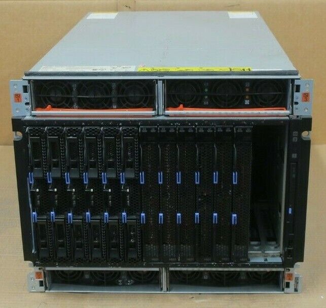 IBM BladeCenter H 8852 Chassis Server System 31R3308 + 12x Blades HS21 HS22 HS23