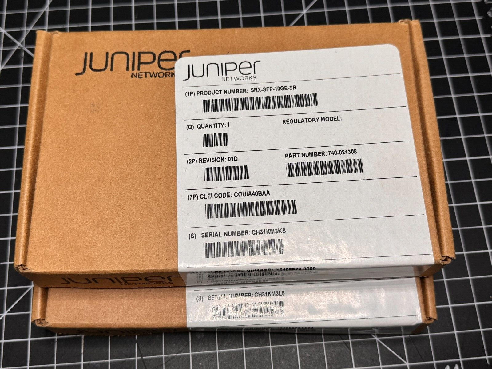New Juniper SRX-SFP-10GE-SR 740-021308