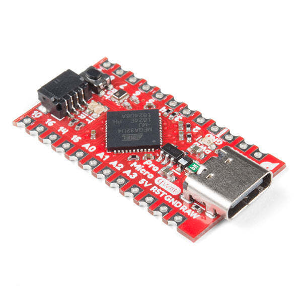 SparkFun Qwiic Pro Micro - USB-C (ATmega32U4) - Compatible with Arduino