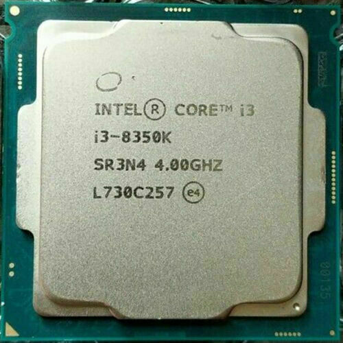 Intel i3-8350K 4.0GHz 4CORE SR3N4 Unlocked LGA 1151 CPU Processor
