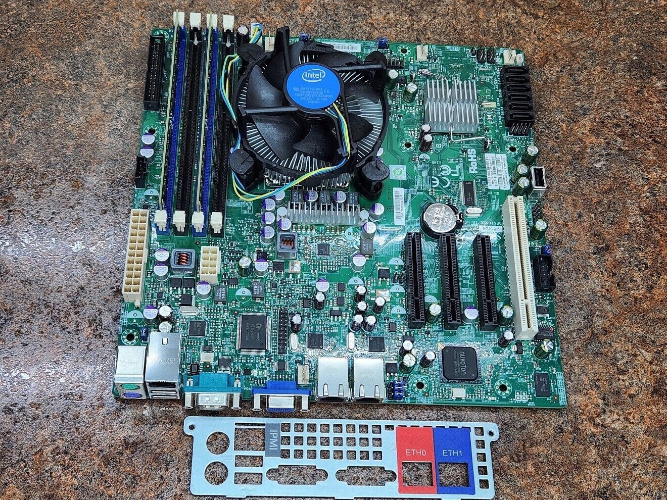 Supermicro X8SIL-F Combo W/ Xeon X3430 CPU, 16gb DDR3 ECC Ram, And Cooler