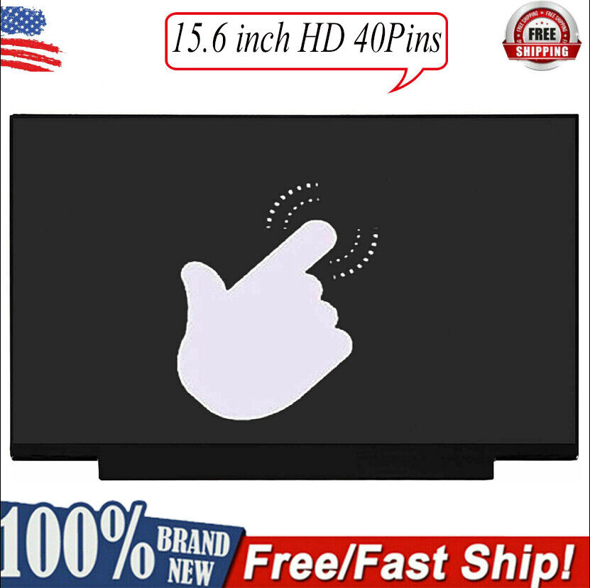 New NT156WHM-T02 V8.0 Touch LCD Screen Replacement HD LED Display Narrow Edge A+