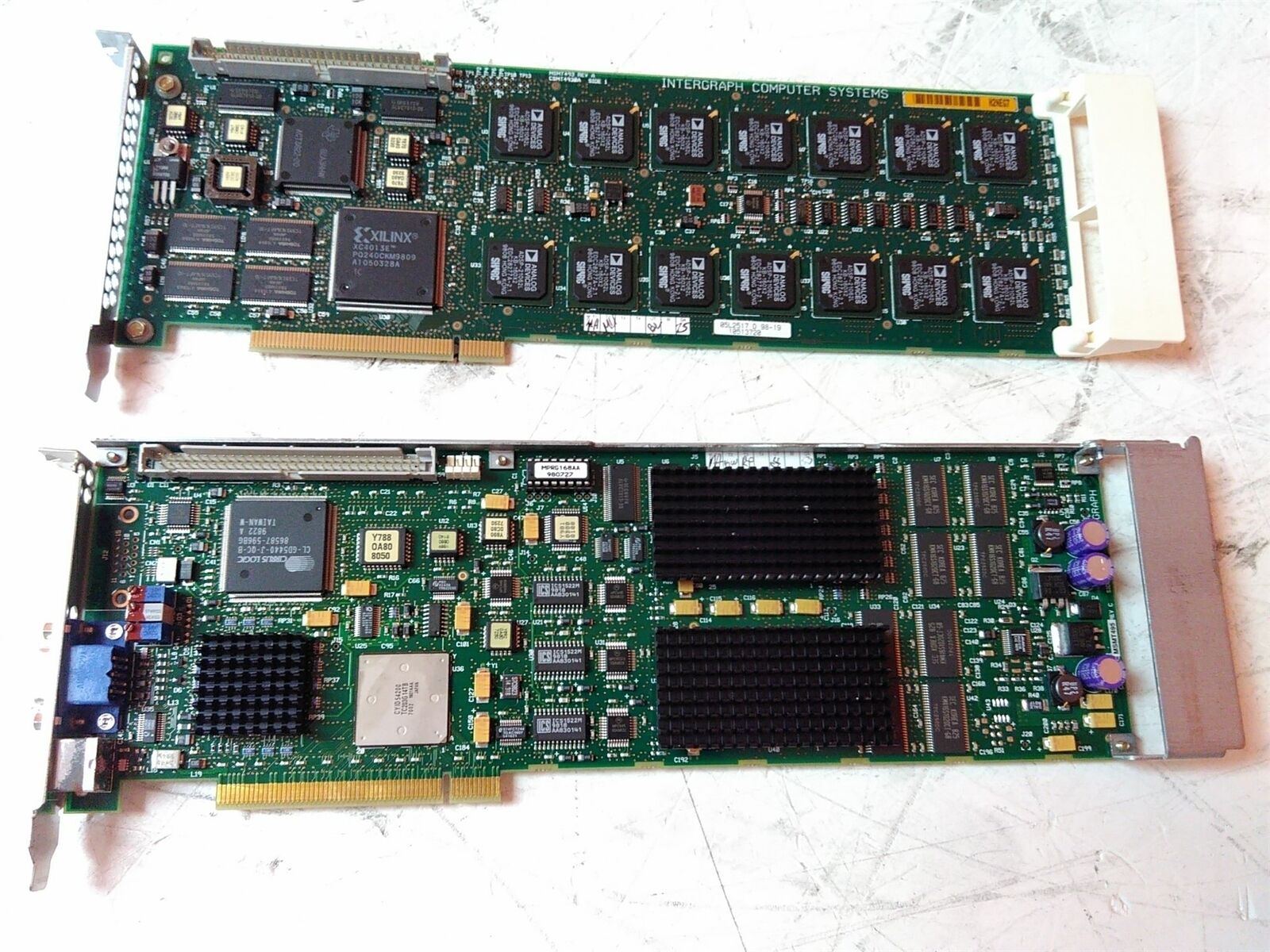 Intergraph Intense 3D Pro 3400 MSMT495 & MSMT493 PCI VGA Video Card No Cable