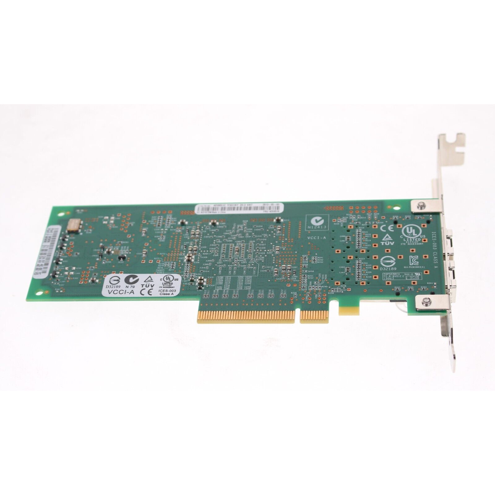 IBM 42D0516 QLogic QLE2562 PCIe 2.0 x8 Dual Port SFP+ 8Gb FC HBA 42D0512 w60