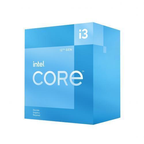 Intel Core i3-12100F Processor (3.30 GHz, 4 Cores, LGA 1700) - BX8071512100F