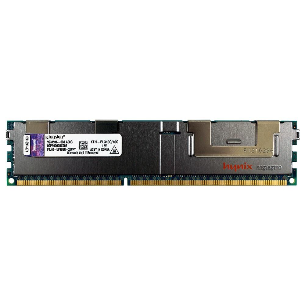 KINGSTON KTH-PL310Q/16G 16GB STICK DDR3 PC3-8500 1066MHz ECC REG DIMM MEMORY RAM