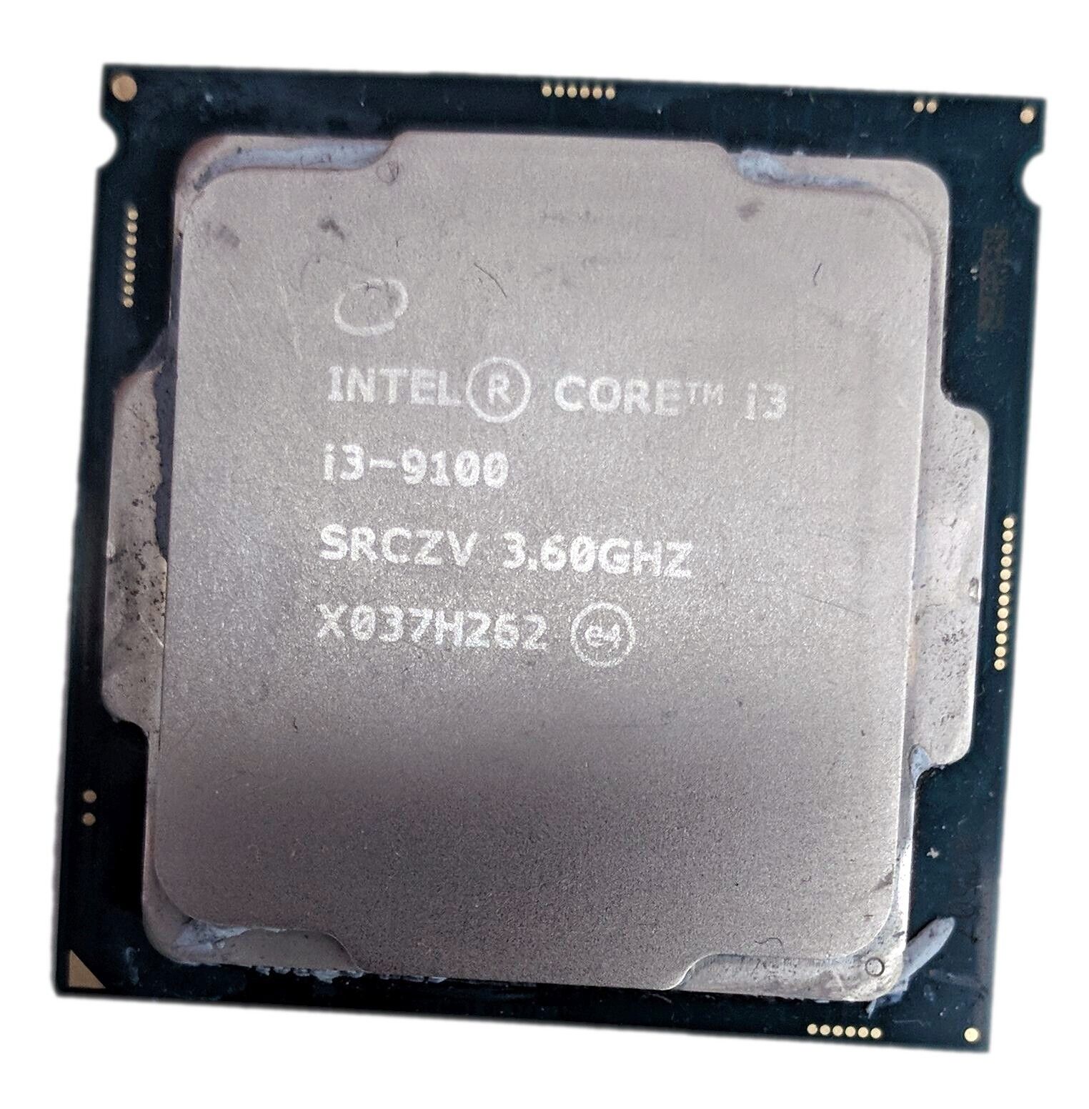 Intel Core i3-9100 3.60GHz Quad-Core 6MB LGA 1151/Socket H4 CPU Processor SRCZV
