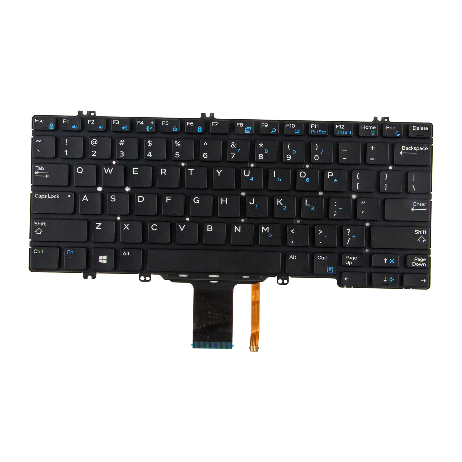 US Keyboard Backlight Fits Dell Latitude 5280 5290 7280 7290 7380 7390