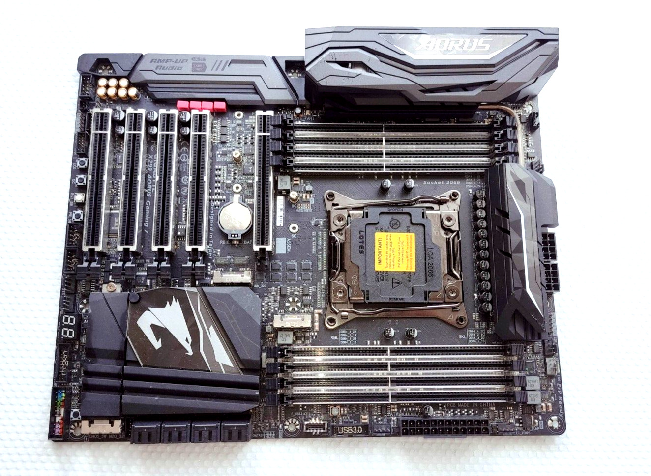 GIGABYTE X299 AORUS Gaming 7 Motherboard Intel X299 LGA 2066 DDR4 ATX M.2 USB3.1