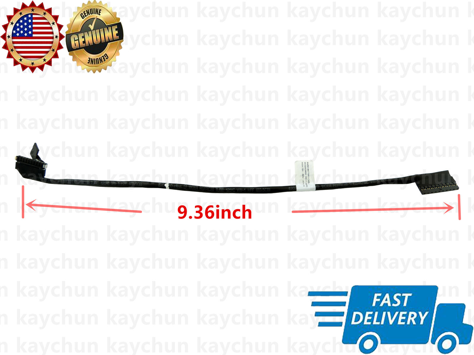 50X Lot For Dell Latitude E7470 049W6G DC020029500 Battery Cable connector Wire