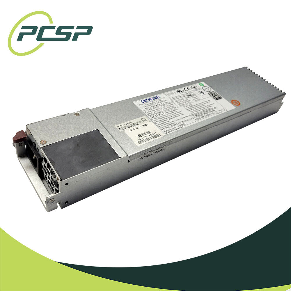 Compuware 1620W 80 Plus Platinum Switching Power Supply CPR-1621-1M21