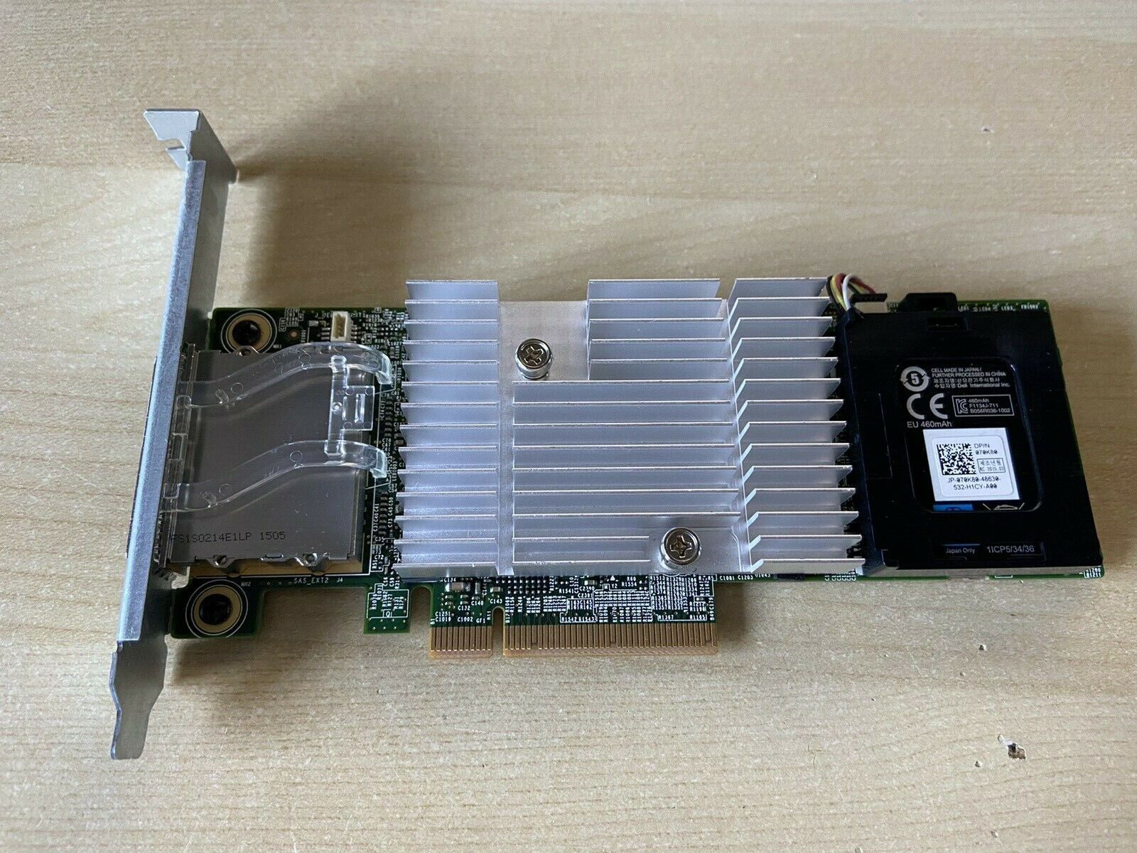 DELL PERC H810 6GB/S PCI-EXPRESS 2.0 SAS RAID CONTROLLER 0NDD93