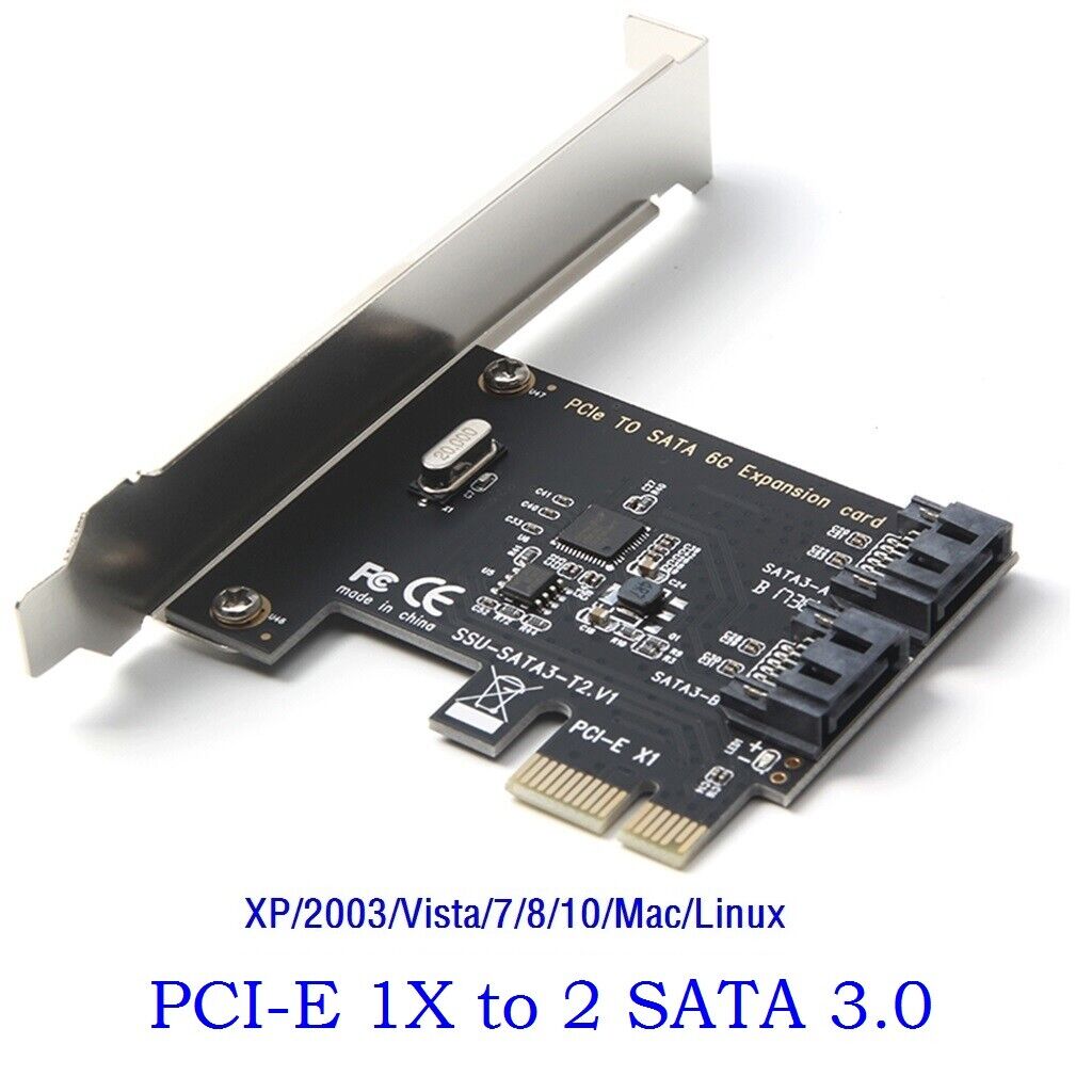 PCIe to SATA3.0 4Port 6Port 8Port SATA III Expansion Controller Adapter Card 6GB