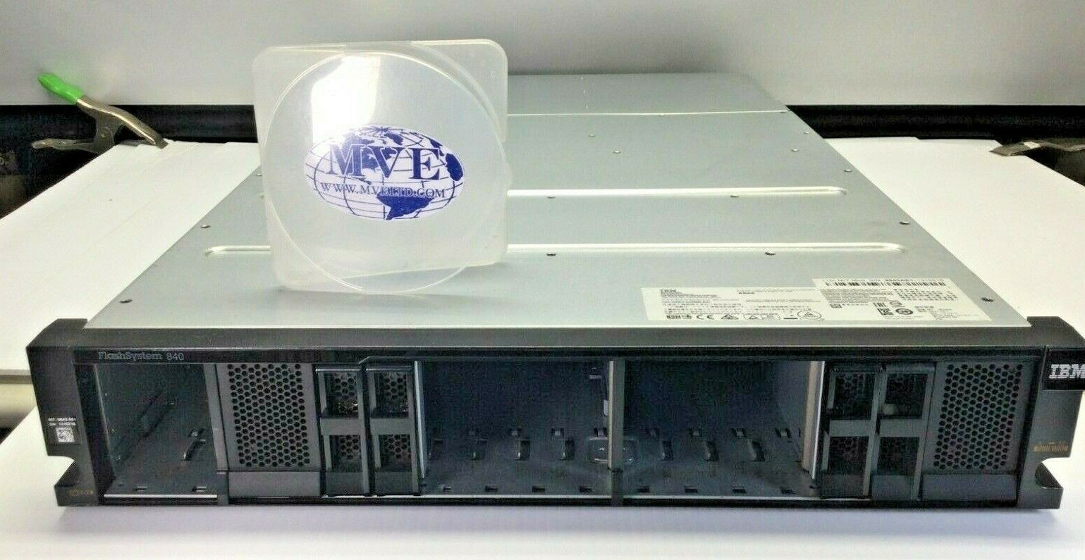 IBM 9843-AE1 FLASHSYSTEM 840 00DJ160 94Y8073 94Y8072 FLASH STORAGE ARRAY CHASSIS