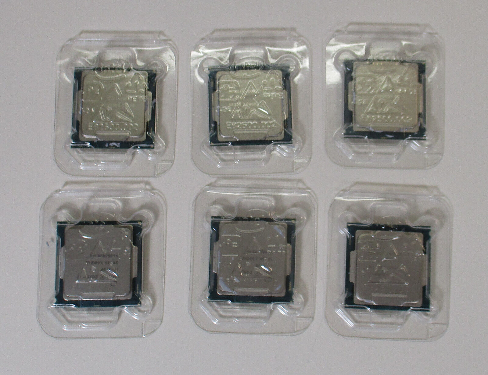 Lot of 6 - Intel Core i7-7700 CPU's