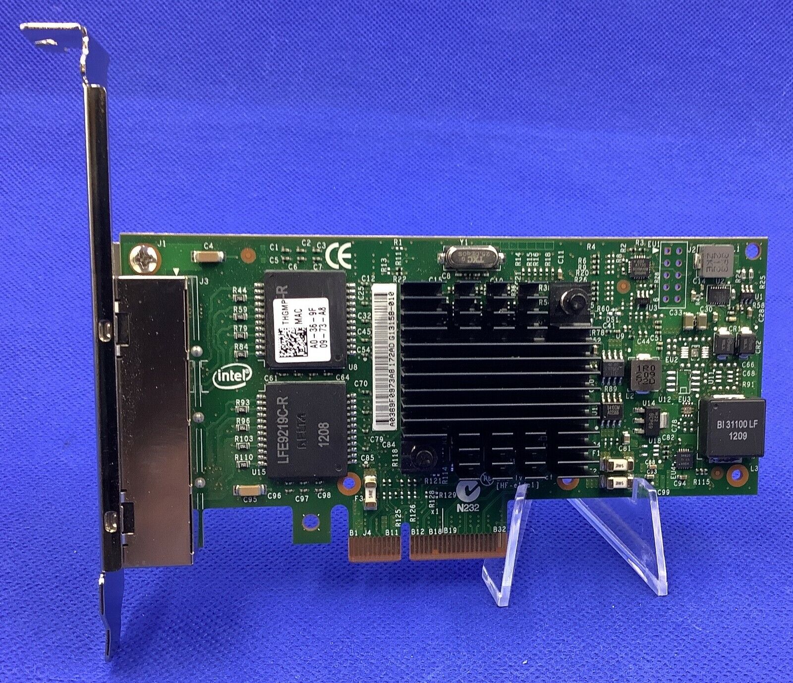 Intel I350T4 1GbE Quad Port RJ-45 Ethernet Server Adapter Dell 540-BBDV I350-T4