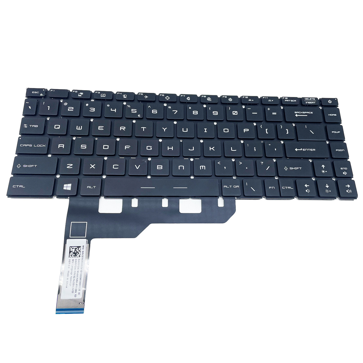 Keyboard RGB Backlit Fit For MSI GS66 Stealth 10SD 10SF GE66 Raider 10SF MS-1541