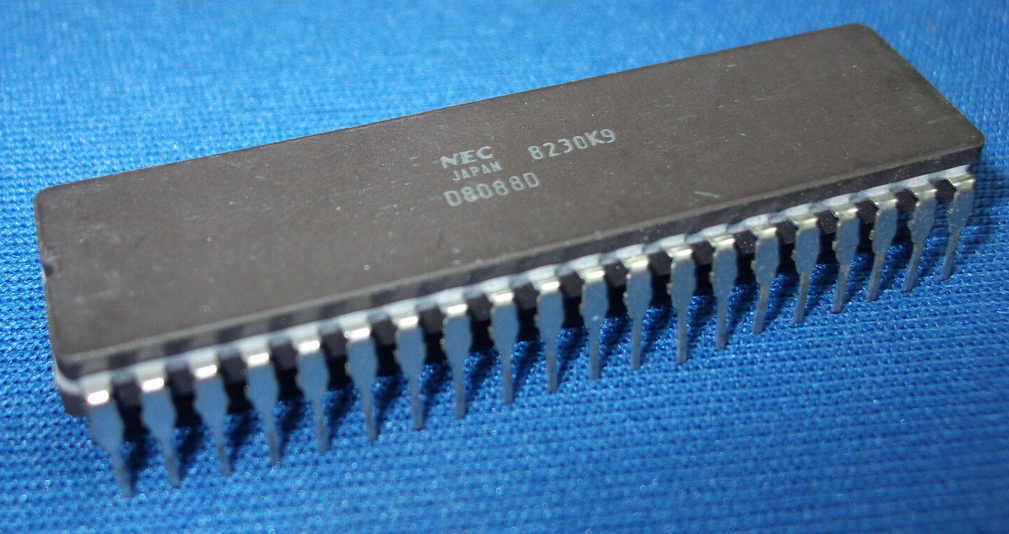 D8088D Vintage 1982+ NEC CPU 40-PIN CERDIP Collectible Rare D8088 COLLECTIBLE